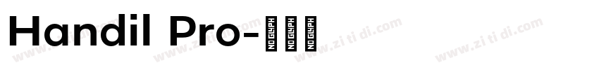 Handil Pro字体转换